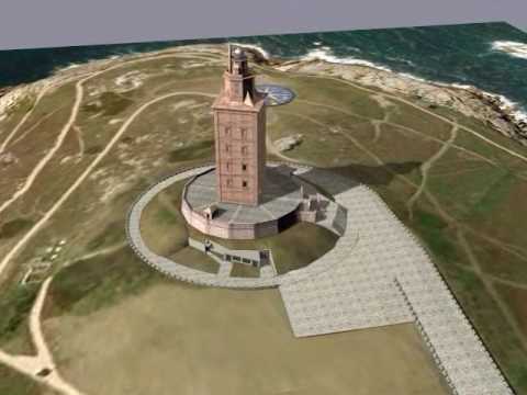 Torre de Hércules 3D