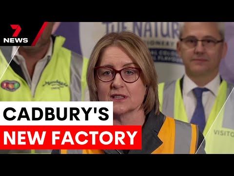 Cadbury opens massive chocolate factory in melbourne | 7NEWS