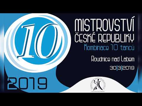 Fried - Vondřejcová / MČR 10T 2019 / Roudnice n.L. / Mlá - F - T