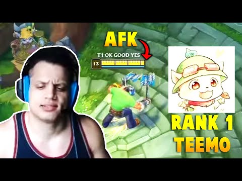 What Happens when Tyler1 faces Rank 1 Teemo (Tyler1 goes AFK)