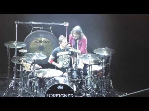 Foreigner - Chris Frazier Drum Solo - Fox Cities PAC - Appleton, WI - October 23, 2015