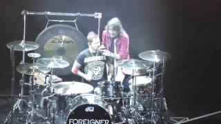 Foreigner - Chris Frazier Drum Solo - Fox Cities PAC - Appleton, WI - October 23, 2015