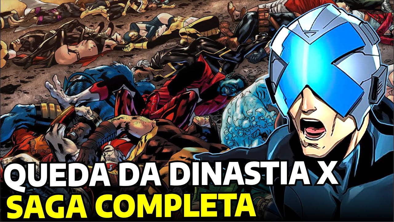 X-MEN: QUEDA DA DINASTIA X HISTÓRIA COMPLETA