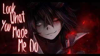 NightCore  ~ Look what you made me do ( Metal version )