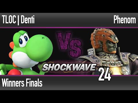SW 24 Wii U - TLOC | Denti (Yoshi, Diddy, Sheik) vs Phenom (Gannon, Fox) - Winner Finals