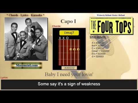 The Four Tops - Baby I Need Your Lovin' #0060