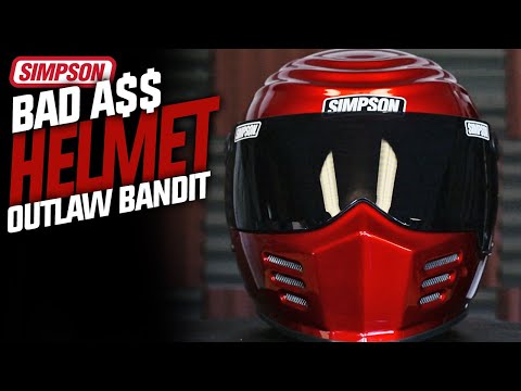 Meanest Street Helmet Alive! - The Simpson Outlaw Bandit
