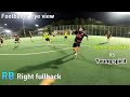 I Played Football players match!  Veteran pro player vs Young player