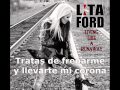 Lita Ford Relentless Subtitulado (Lyrics) 
