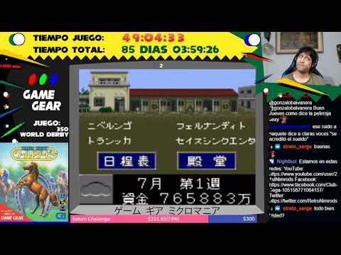 GGMM 350 World Derby - Parte 10 - GGMM 351 The Smurfs 1 - Game Gear Micro Mania