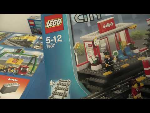 Unboxing Lego City Cargo Train SET 7939 4K