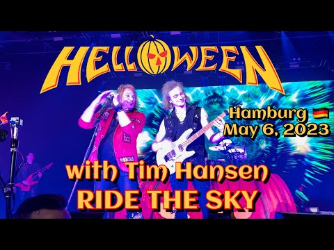 Helloween & Tim Hansen - Ride the Sky @Sporthalle, Hamburg, Germany 🇩🇪 May 6, 2023 LIVE HDR 4K