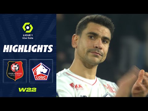 STADE RENNAIS FC - LOSC LILLE (1 - 3) - Highlights - (SRFC - LOSC) / 2022-2023