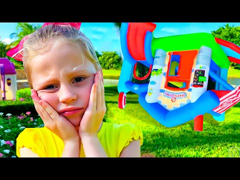 Nastya arkadaşlarını açık hava oyunları oynamaya davet ediyor | Çocuklar için video derlemesi