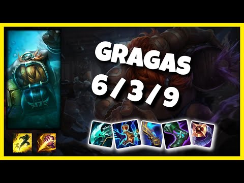 Gragas vs Master Yi BR Challenger JUNGLE (6/3/9) - v11.3