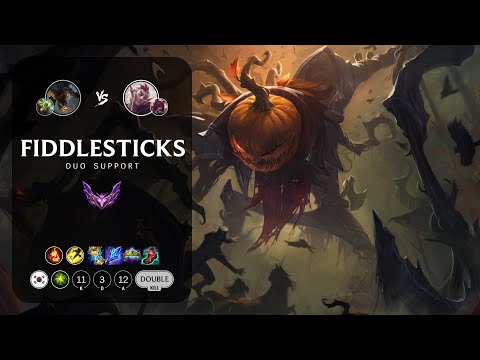 Fiddlesticks Support vs Rakan - KR Master Patch 13.15