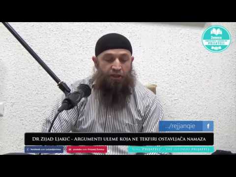 Opasnost ostavljanja namaza - Dr. Zijad Ljakić