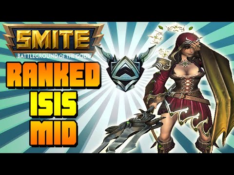 Smite: Isis Mid Gameplay | Ranked Conquest | Low Elo and Proud