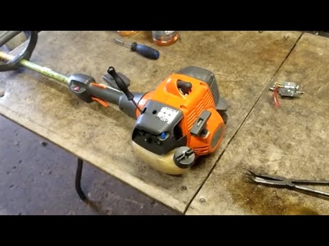 husqvarna 128ld carburetor adjustment (fail but u get the jist)