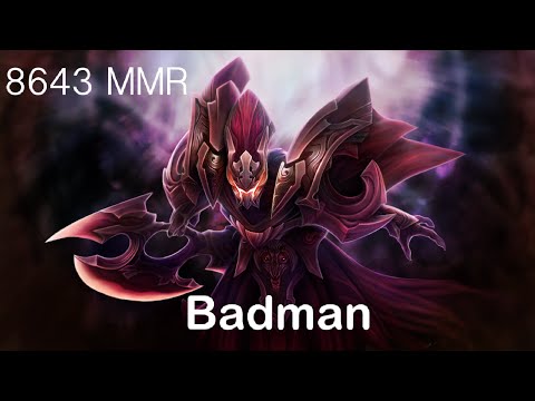 Dota 2 - Badman 8643 MMR Plays Spectre - Ranked Match Gameplay