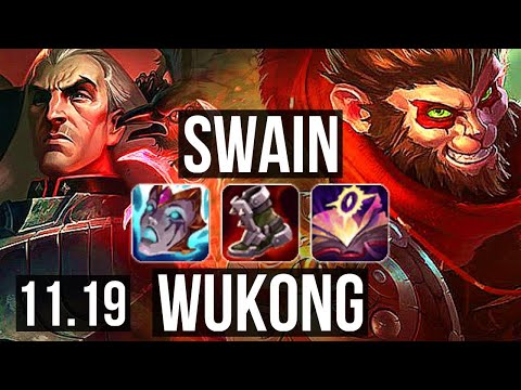 SWAIN vs WUKONG (MID) | 12/3/15, 600+ games | NA Diamond | v11.19