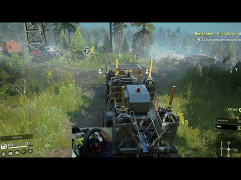 Scan Georesearch — Triangulation, Location 2 | Taymyr, Quarry | SNOWRUNNER GAMEPLAY