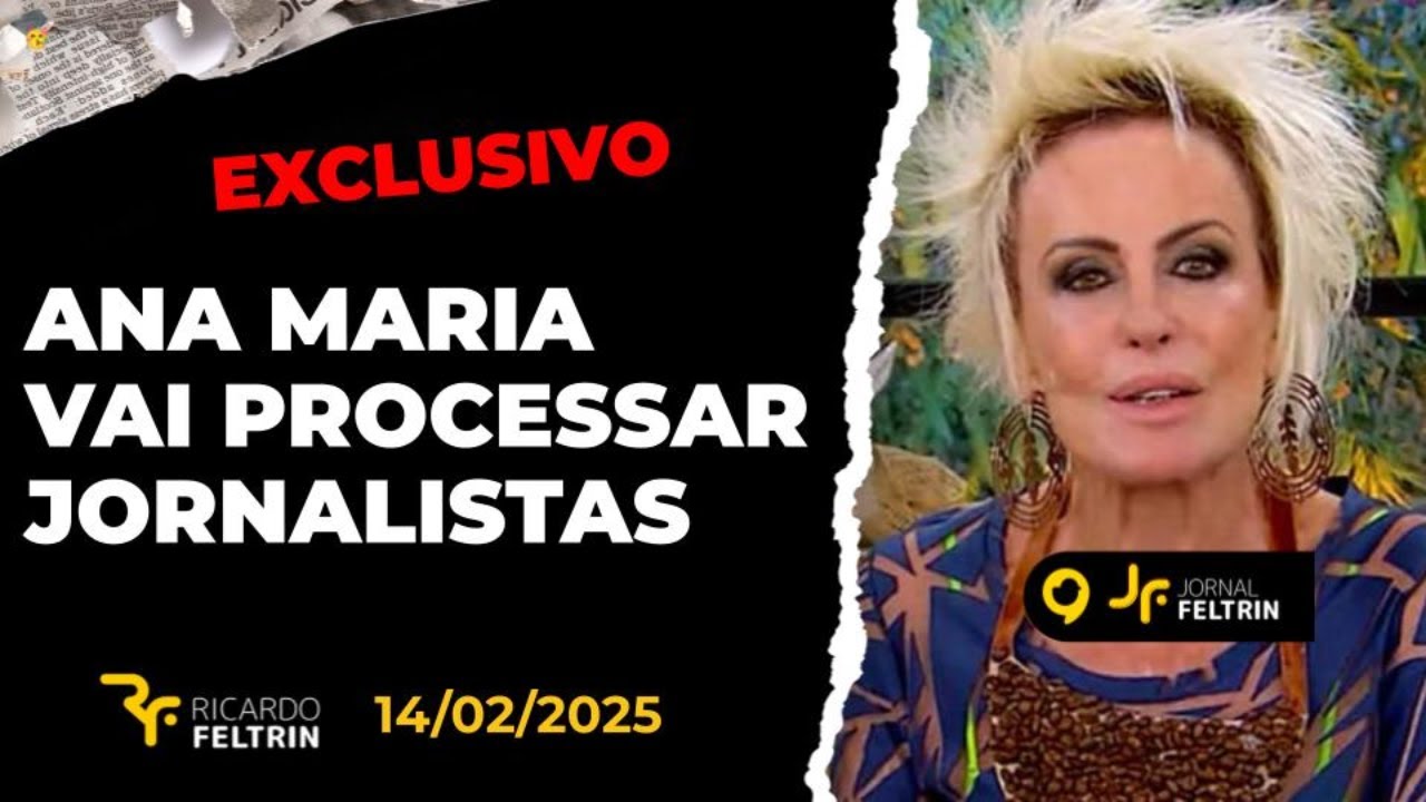 JF - ANA MARIA BRAGA VAI PROCESSAR COLUNISTAS #jornaldosfeltrinos