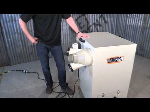 Baileigh Industrial MDC-1800 Metalworking Dust Collector