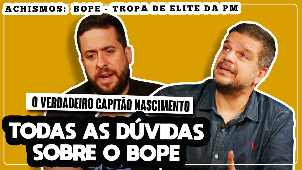 RODRIGO PIMENTEL CAPITÃO VETERANO DO BOPE | TROPA DE ELITE - ACHISMOS PODCAST #80