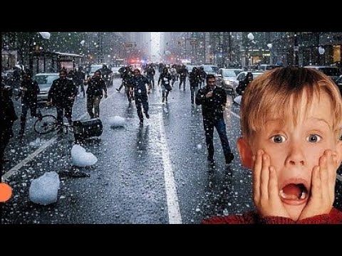 Chuva de Granizo em Palmeira d'oeste 