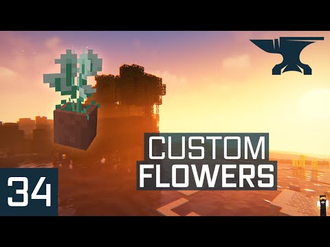 Insane Minecraft Mods! Epic Flowers - Tutorial #34