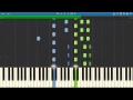 Two Trees | in a Time Lapse - Ludovico Einaudi ( MIDI / Synthesia / Tutorial )