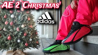 Adidas Anthony Edwards AE 2 'Christmas' Sneaker Review & On Feet