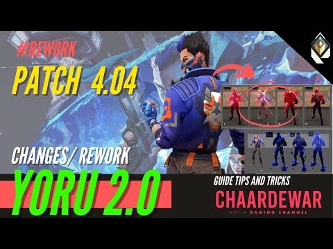 YORU 2.0 /All Changes | *NEW* YORU REWORK GAMEPLAY IS HERE | Patch 4.04 #rework#yoru2.0#ethos