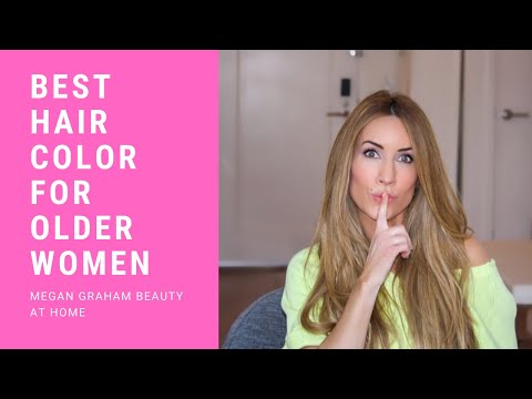 BEST HAIR COLOR FOR OLDER WOMEN: secrets of a top hair...