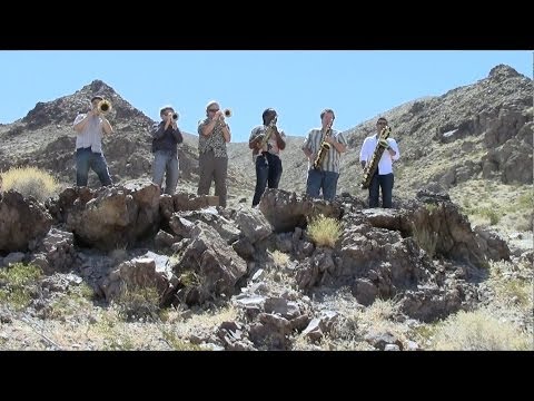 The Fat City Horns in the Mojave Desert