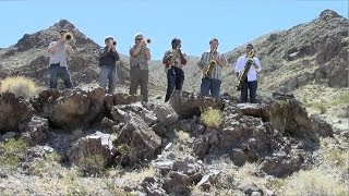 The Fat City Horns in the Mojave Desert