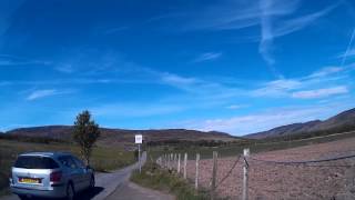 Beautiful Summer Drive Through Glen Quaich Highland Perthshire Scotland