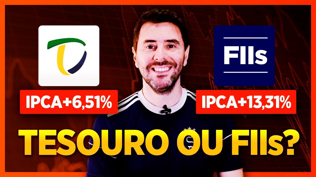 Tesouro Direto IPCA x FUNDOS IMOBILIARIOS em 2024?