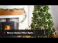 Berry Cluster Fibre Optic Christmas Tree With LED Top Star