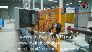 Steel Pipe induction heat treatment production ine youtube video