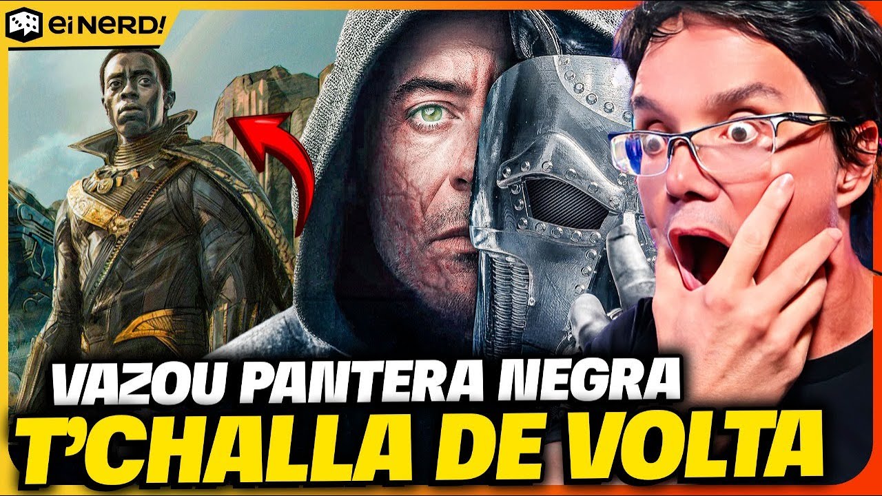 BOMBA! VAZOU O NOVO PANTERA NEGRA EM VINGADORES DOOMSDAY