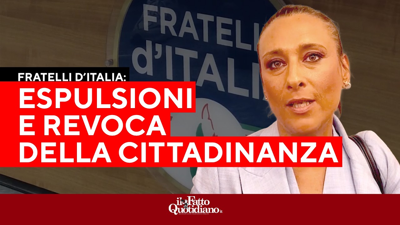 Fdi, la "proposta" per gli immigrati che commettono reati: "Sempre stata nel programma”