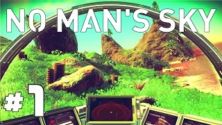 No Man&#39;s Sky Gameplay - Ep. 1 - Explore, Survive, Craft, and Lazers! - Let&#39;s Play No Mans Sky Game