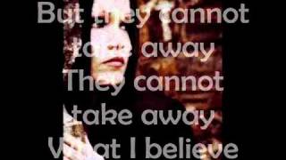 Tarja Turunen - Underneath Lyrics