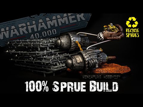How to Make an Ork Podracer out of Warhammer 40k Sprues