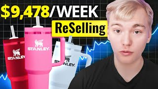 *NEW* How I Make $10,000 PER WEEK ReSelling Stanley Cups in 2024! - Stanley Cups Reselling Guide