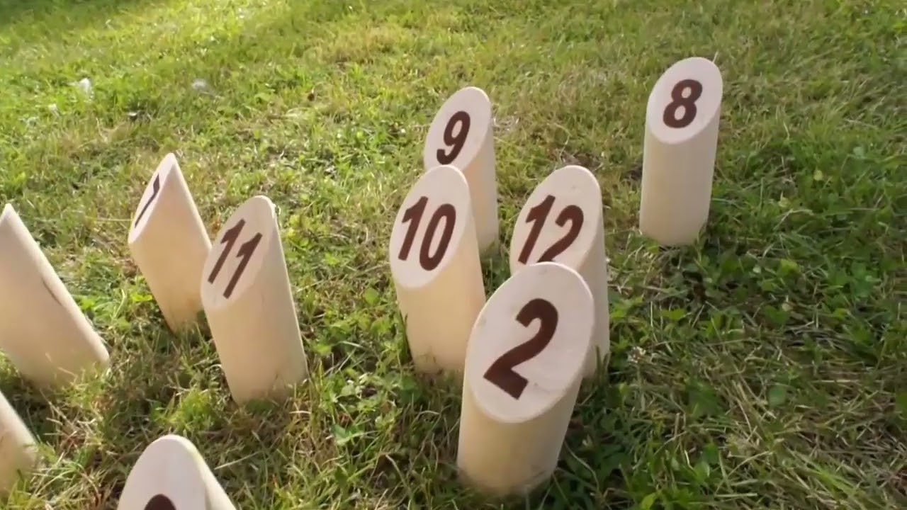 Mölkky - Dřevěné kuželky