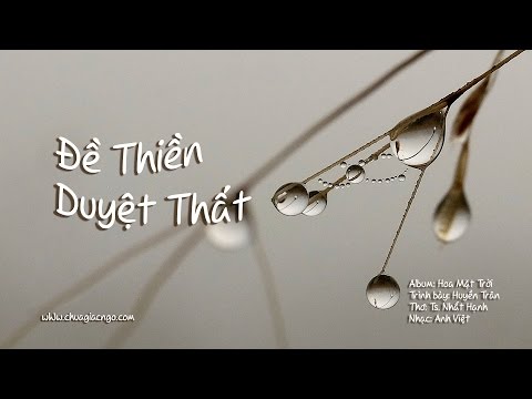 Đề thiền duyệt thất