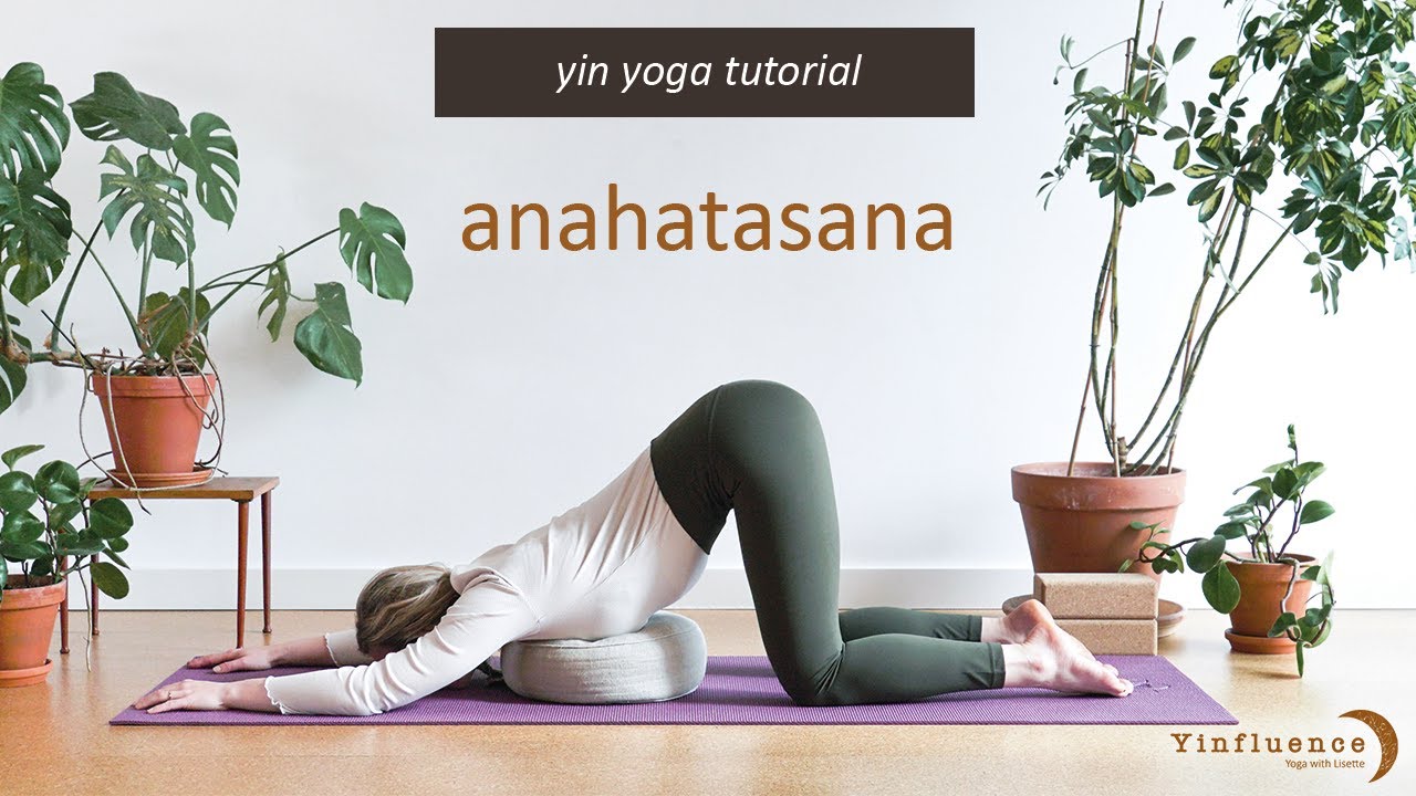 Yin yoga tutorial: Anahatasana (melting heart pose) - YouTube